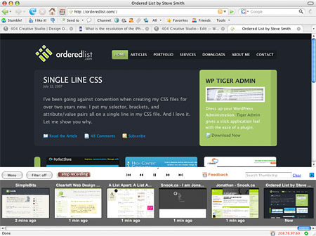 ThumbStrips Firefox Plugin